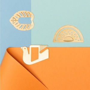 OCTAEVO🔹Metal clip Retro🔹design stationary🔹Mediterranean-inspired brand